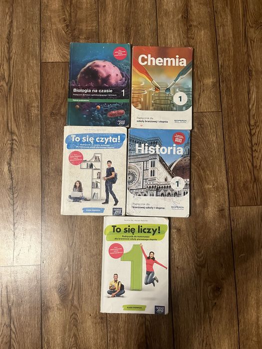 Podręczniki klasa 1 branzowa