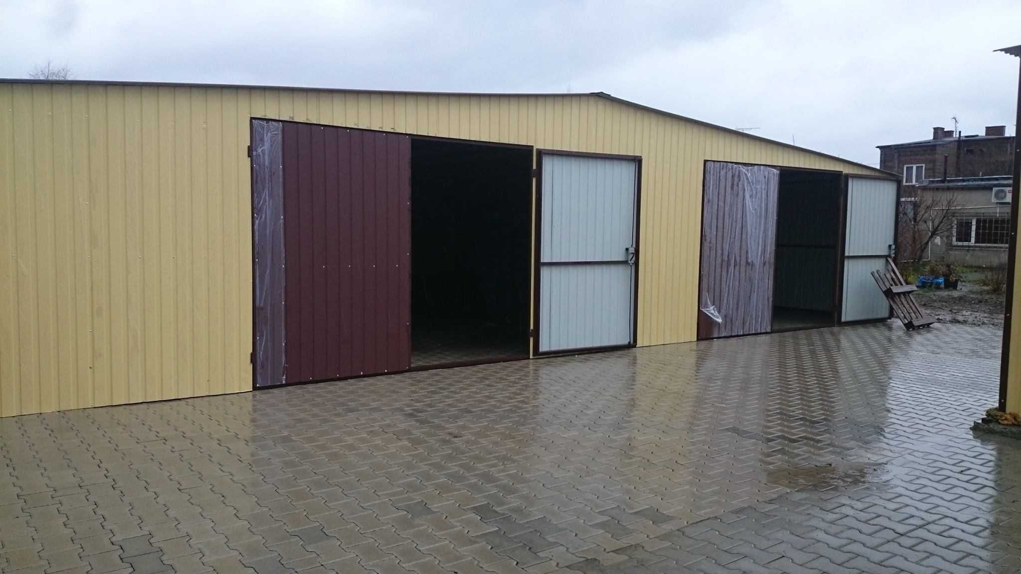 HALA Magazynowa Otwarta - WIATA NA MASZYNY -Garaż Blaszany  – ROMSTAL*