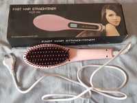 Електричний гребінець-вирівнювач Fast Hair Straightener HQT 906