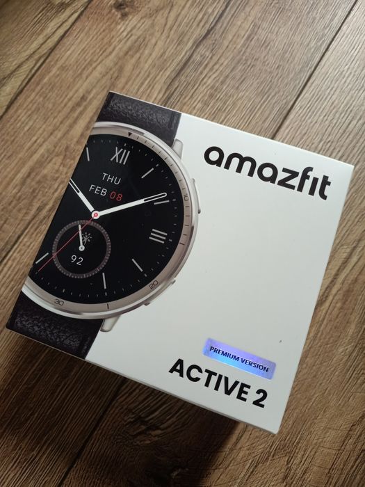 Nowy Smartwatch Huami Amazfit Active 2 NFC Black Sport Premium Version
