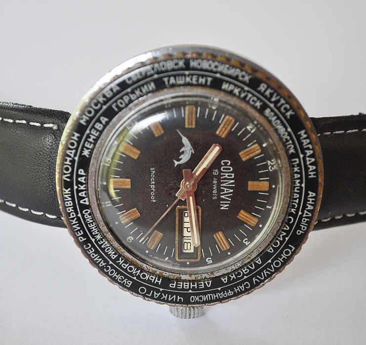 Mega Rzadka Rakieta World Time Cornawin 19 kamieni...