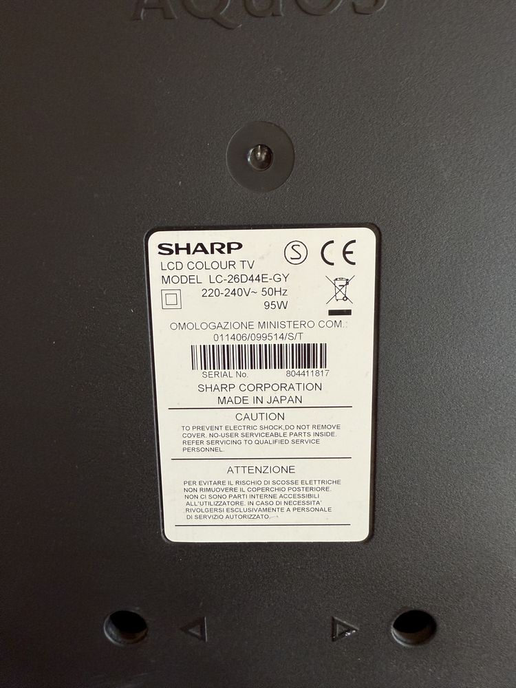 Telewizor Sharp LC-26D44E-GY
