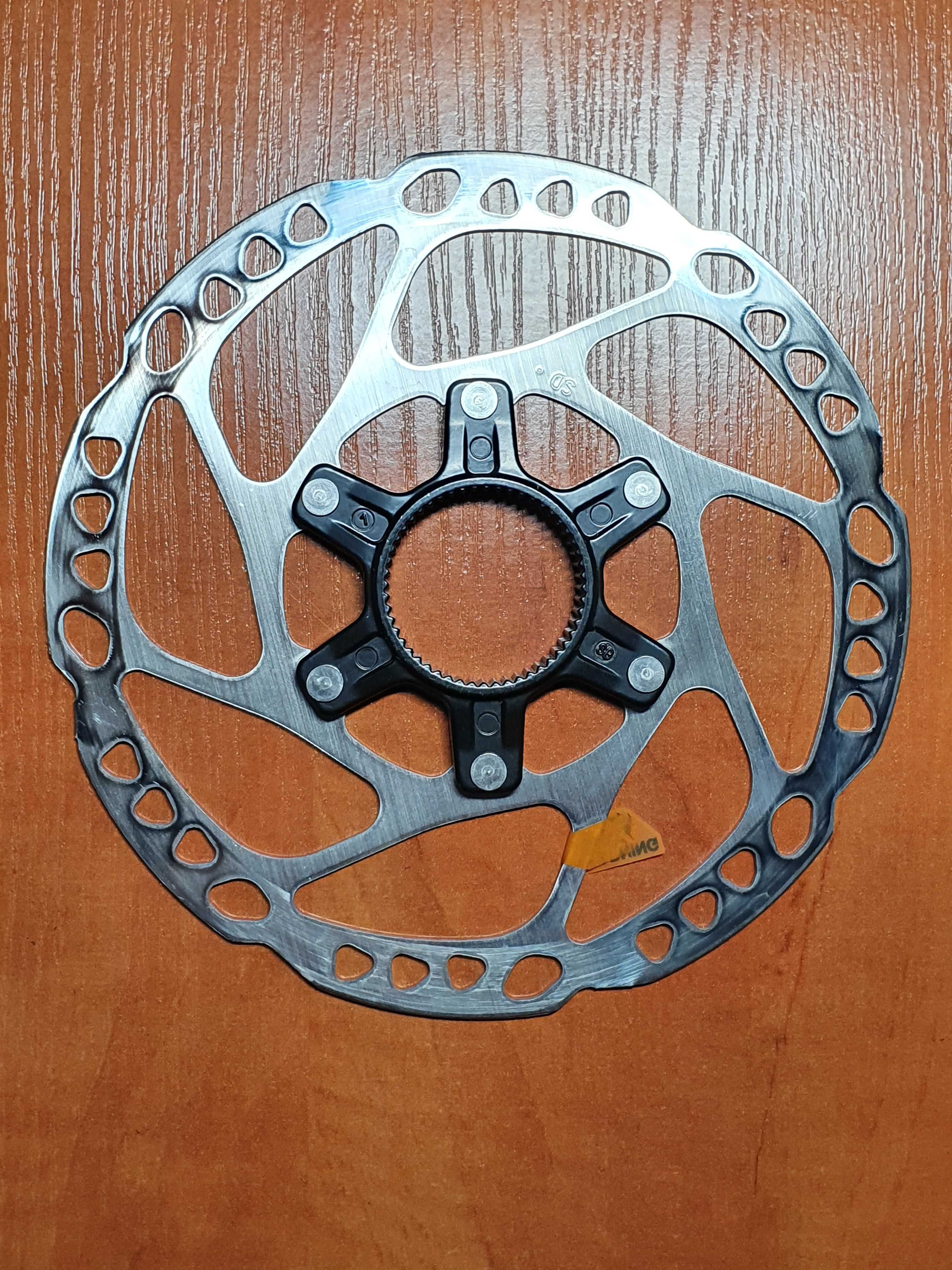 2 tarcze hamulcowe Shimano SM-RT64-S 160 Center Lock z nakrętkami