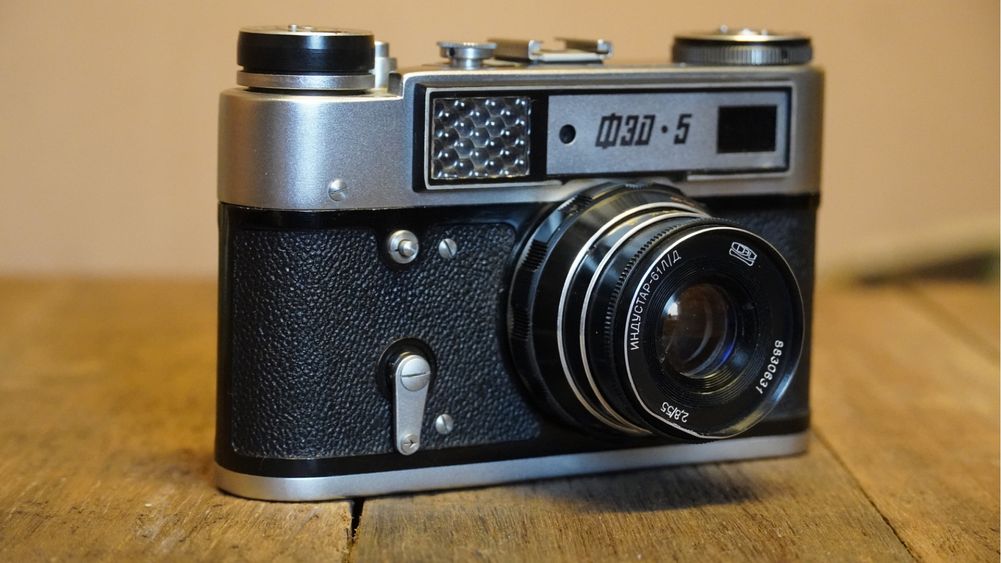 Fed 5 analogowy aparat fotograficzny antyk kolekcjonerski