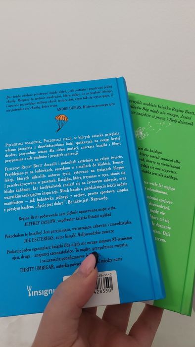 BOX "Kochaj" i "Bóg nigdy nie mruga" (R. Brett) - IDEALNY NA PREZENT!