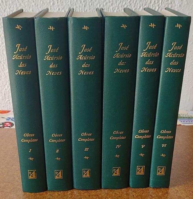 José Acúrsio das Neves - 6 livros novos na caixa original