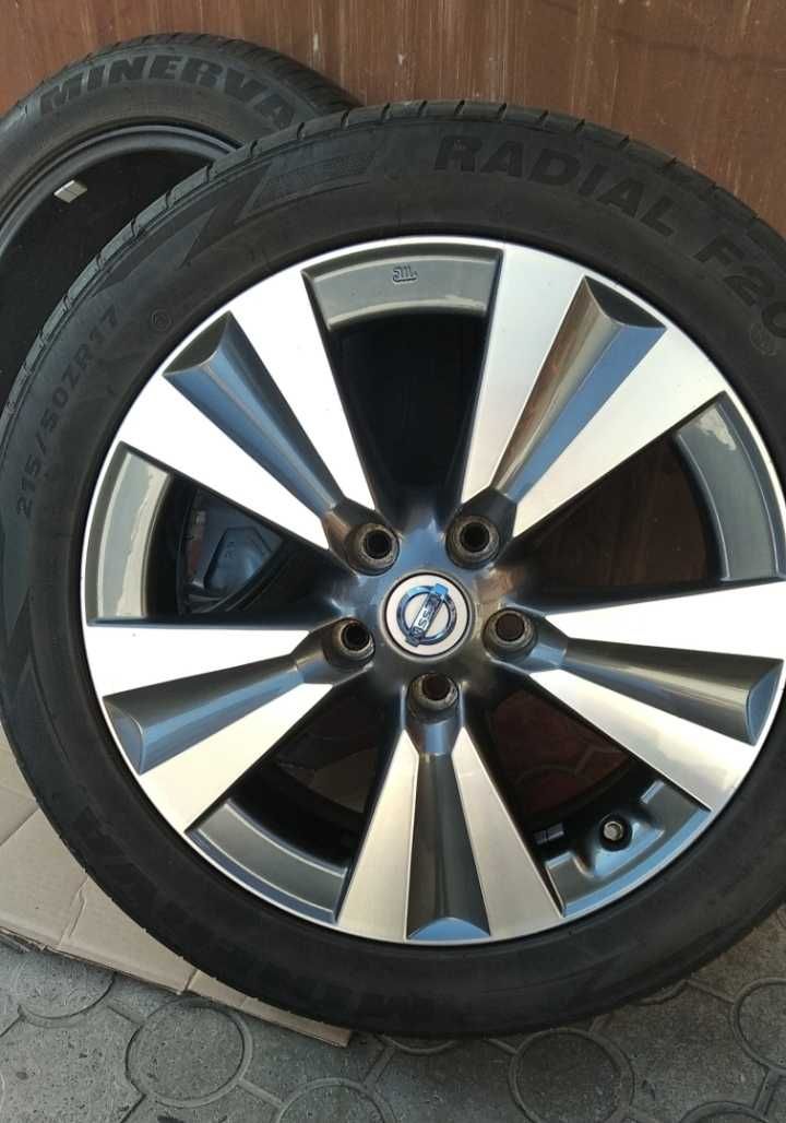 Диски nissan leaf Tekna Qashqai juke під гуму 215/50R17  5*114.3