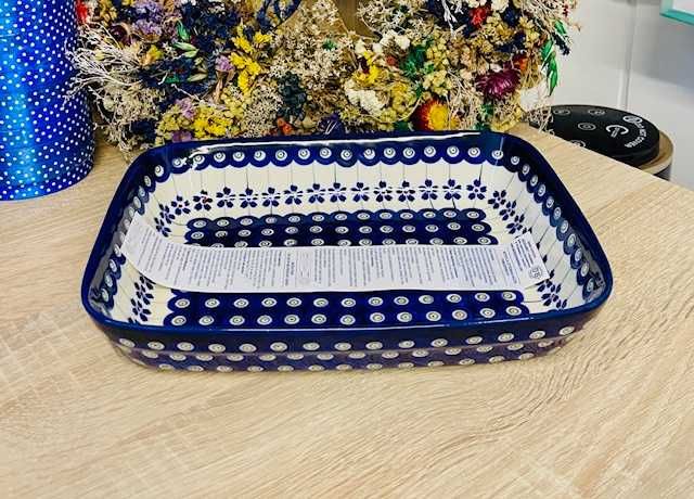 Ceramika Bolesławiec. Talerz – półmisek 166A (16146)