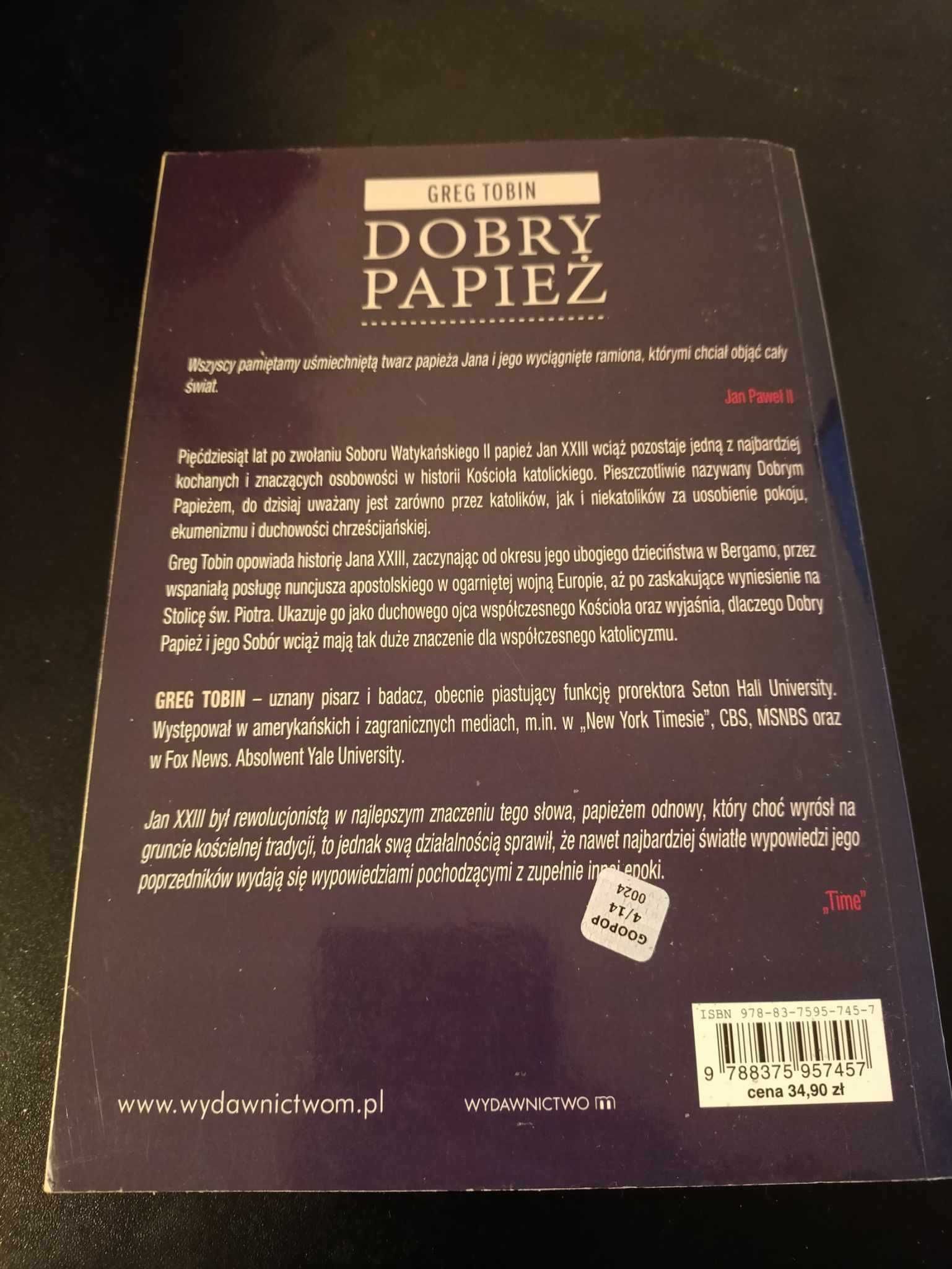 Dobry papież - Greg Tobin