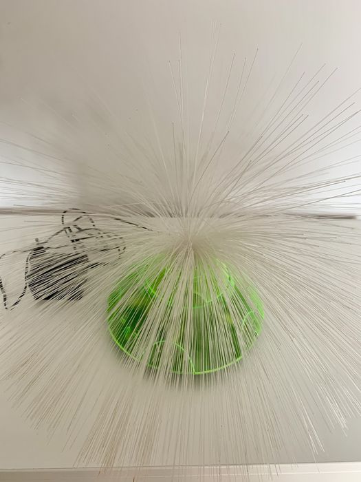 Swiecaca lampka z wlosami do pokoju dziecka, zabawka swietlna