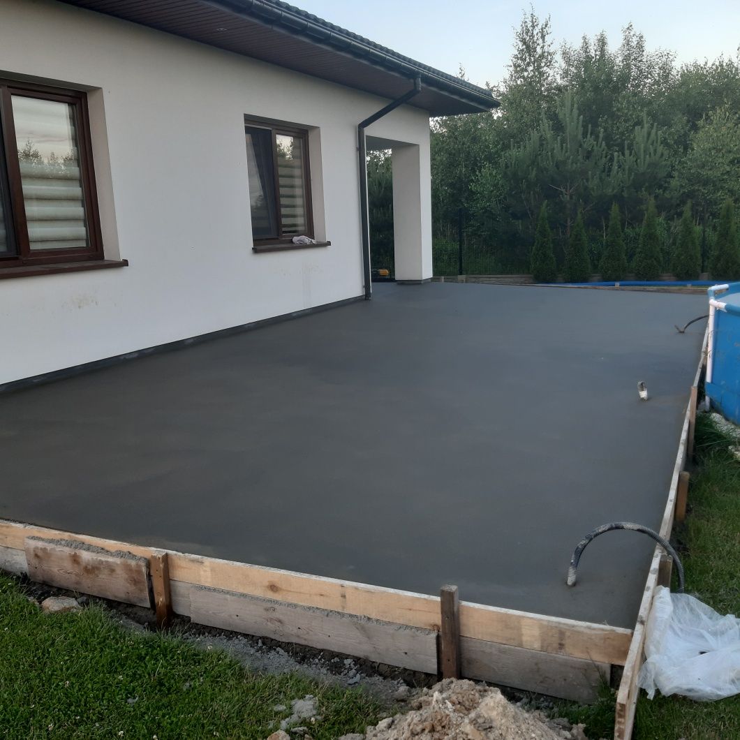 Wylewki betonowe Posadzki maszynowe mixokret styrobeton chudziak