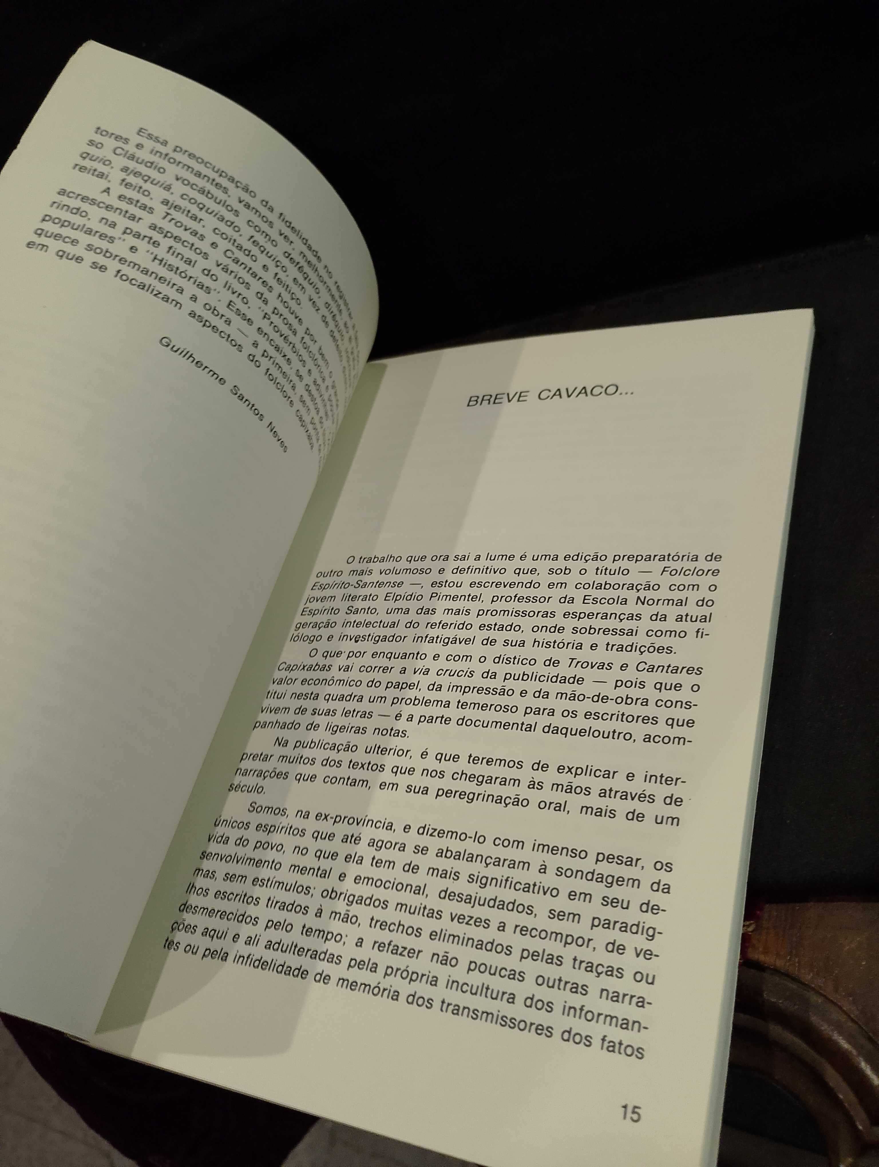 Trovas e Cantares Capixabas - Afonso Cláudio (2ª edição)