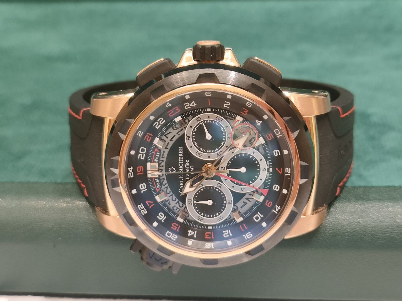 Carl Of Bucherer Patravi TravelTec GMT chronometer limited edition
