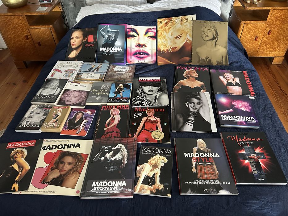 Madonna kolekcja plyty cd vhs dvd ksiazki biografie sex book special