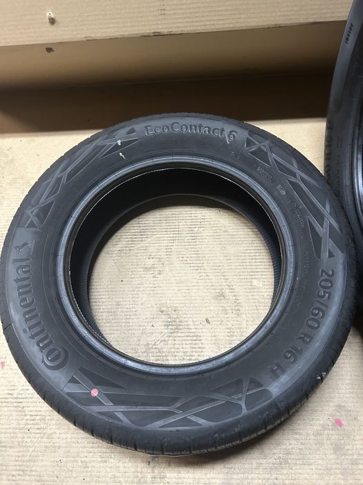 2x 205/60R16 92H CONTINENTAL ECOCONTACT 6 opona letnie DEMO 2023