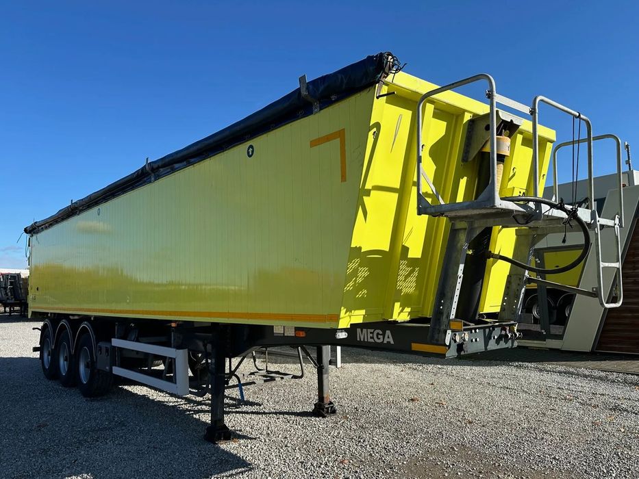 Mega / BENALU / NACZEPA / WYWROTKA / 45M3 / 2018 / KLAPO- DRZWI /OŚ PODNOSZONA