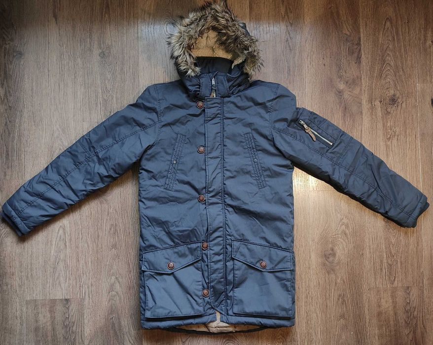 Зимова Тепла Куртка На Хлопчика H&M, Nike Оригінал S-M 14-16 р, 170 см