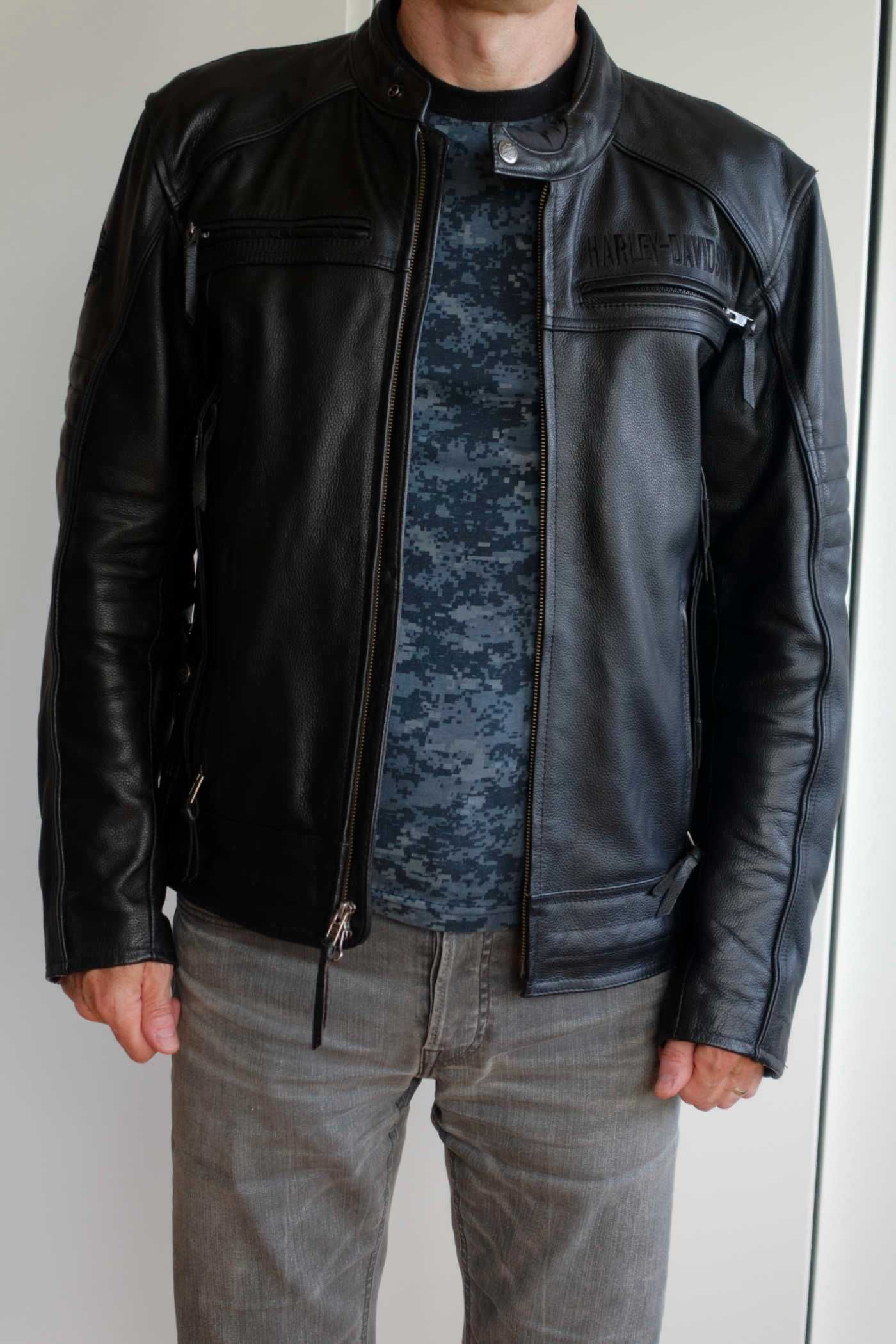 Kurtka skórzana Harley Davidson - jak nowa