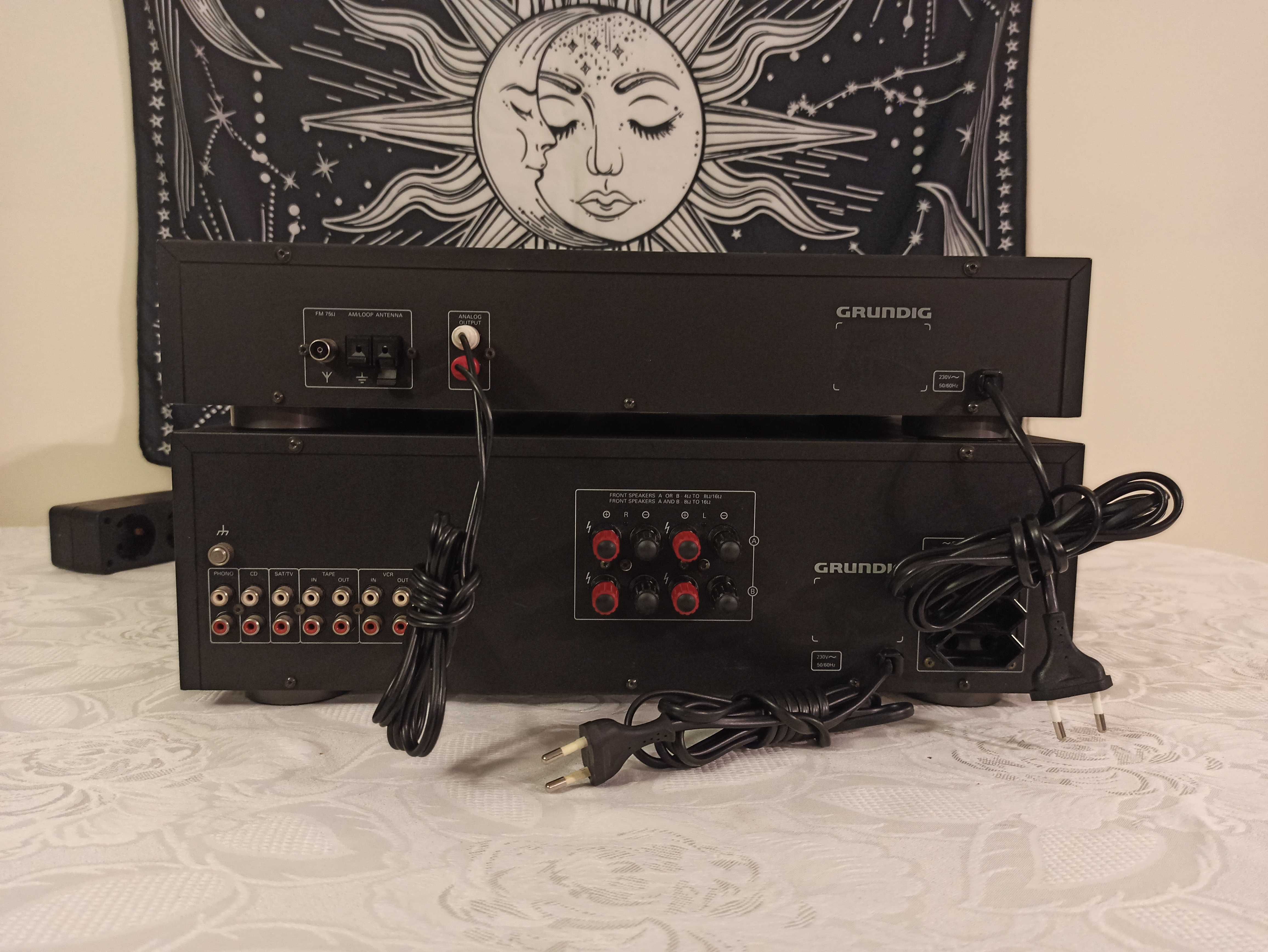 Zestaw wzmacniacz Grundig V23 FineArts + tuner Grundig T22 FineArts