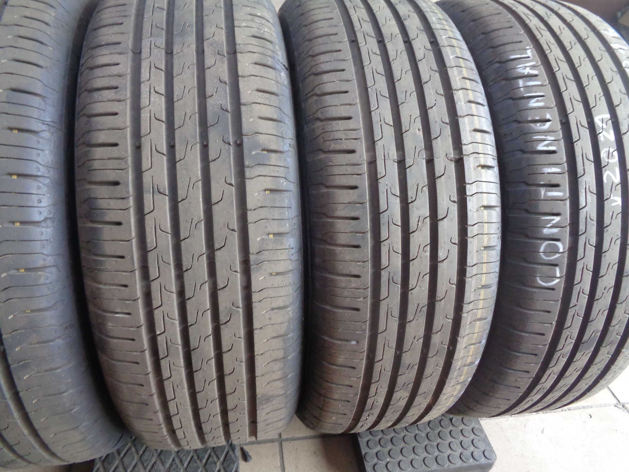 4szt. 195/55R16 CONTINENTAL EcoContact 6 - DEMO , r.2021 ,Opony Letnie