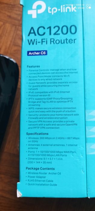 Router Wifi Tp-Link Archer C6