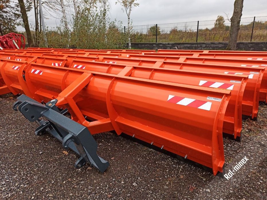 Pług do śniegu WZMOCNIONY Euro-ramka / TUZ / Wózka widłowego Transport