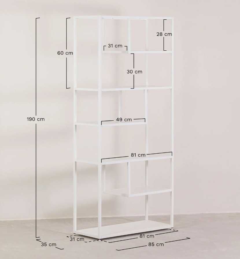 Estante em aço verde aberta — moderna e versátil - 90€