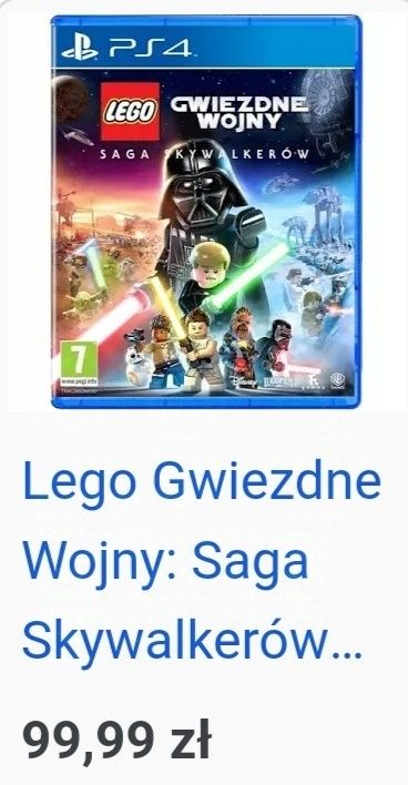 Gra Lego Gwiezdne Wojny PS4