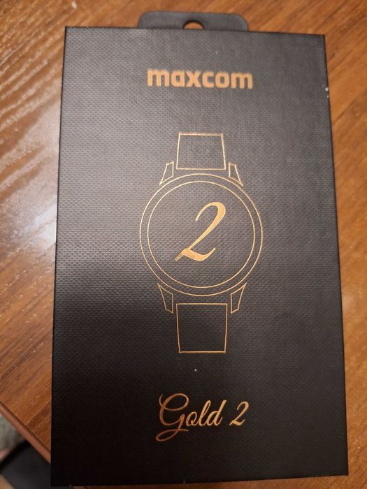 Sprzedam zegarek(SMARTWATCH)MAXCOM FW44 GOLD 2-nowy!tanio!