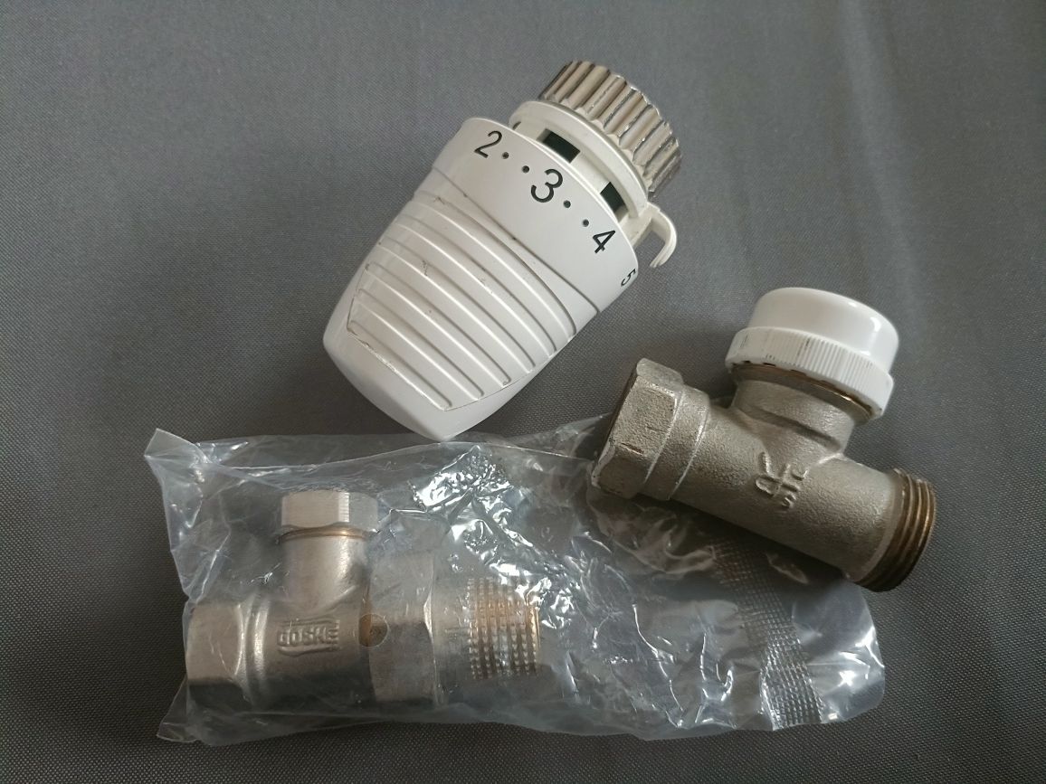 Zestaw termostatyczny prosty T-03 Goshe z głowicą Honeywell