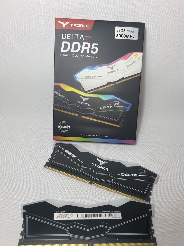 DDR5 16gb 32gb 6000MHz/ДДР5 ОЗУ Оперативная память Team T-Force Delta