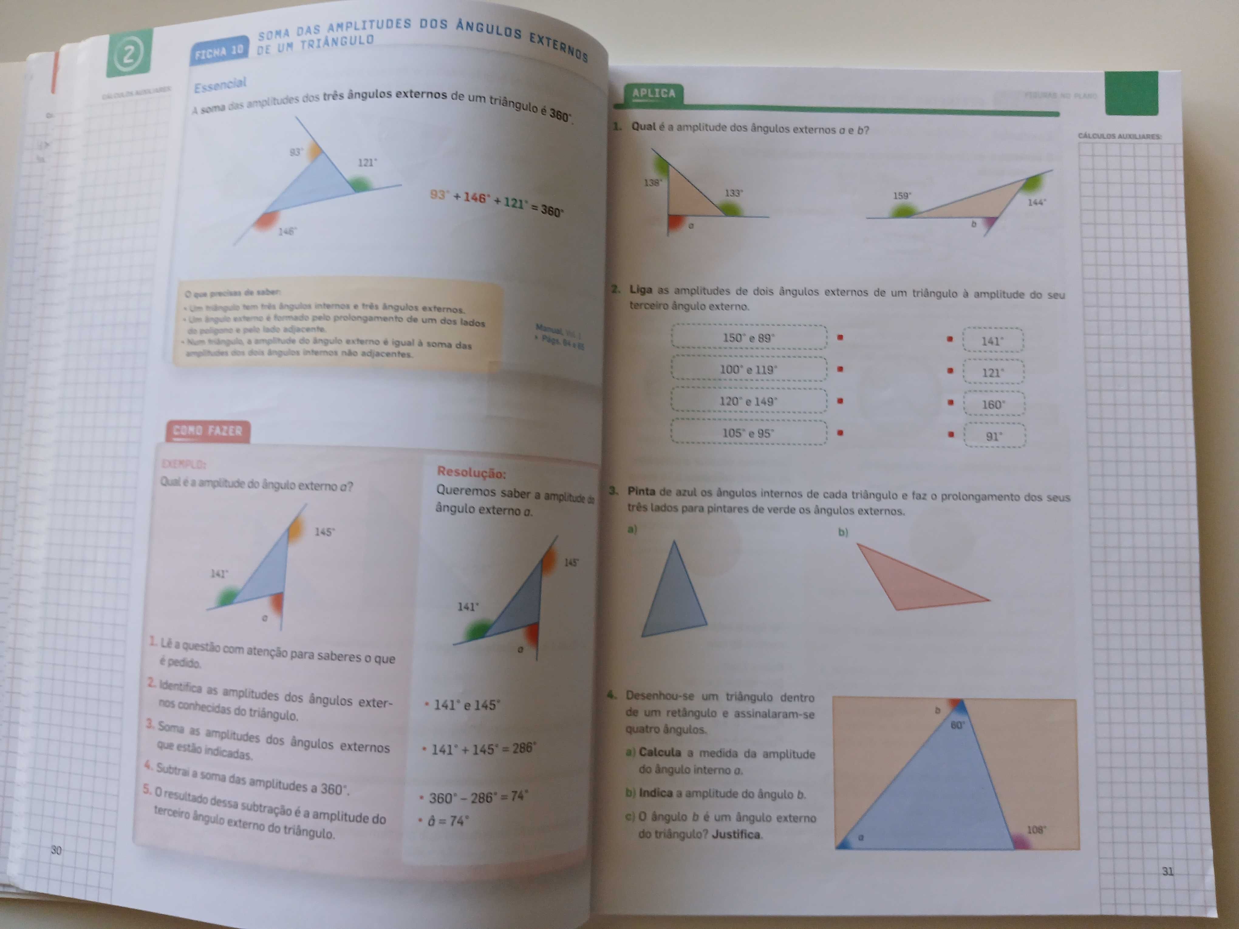 Exercícios Matemática 6º Ano