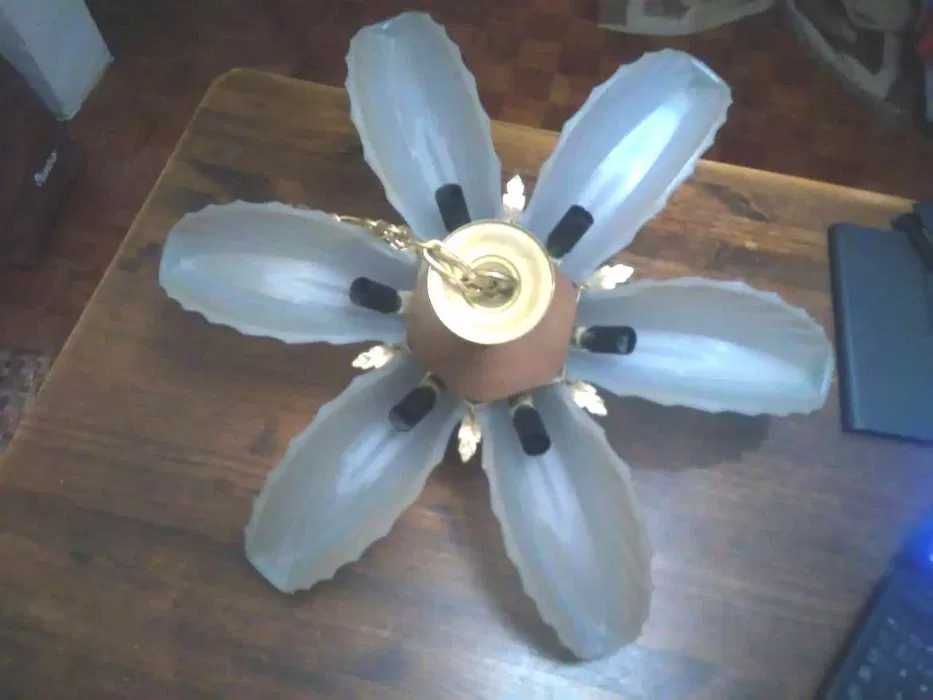 Candeeiro Vidro Fosco