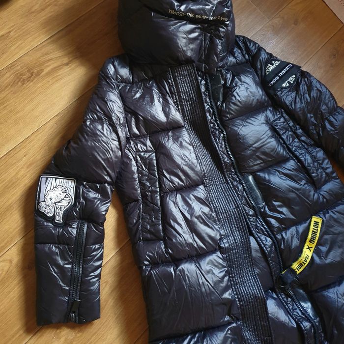 Пуховик довгий чорний Yimosis 48/46 L/M