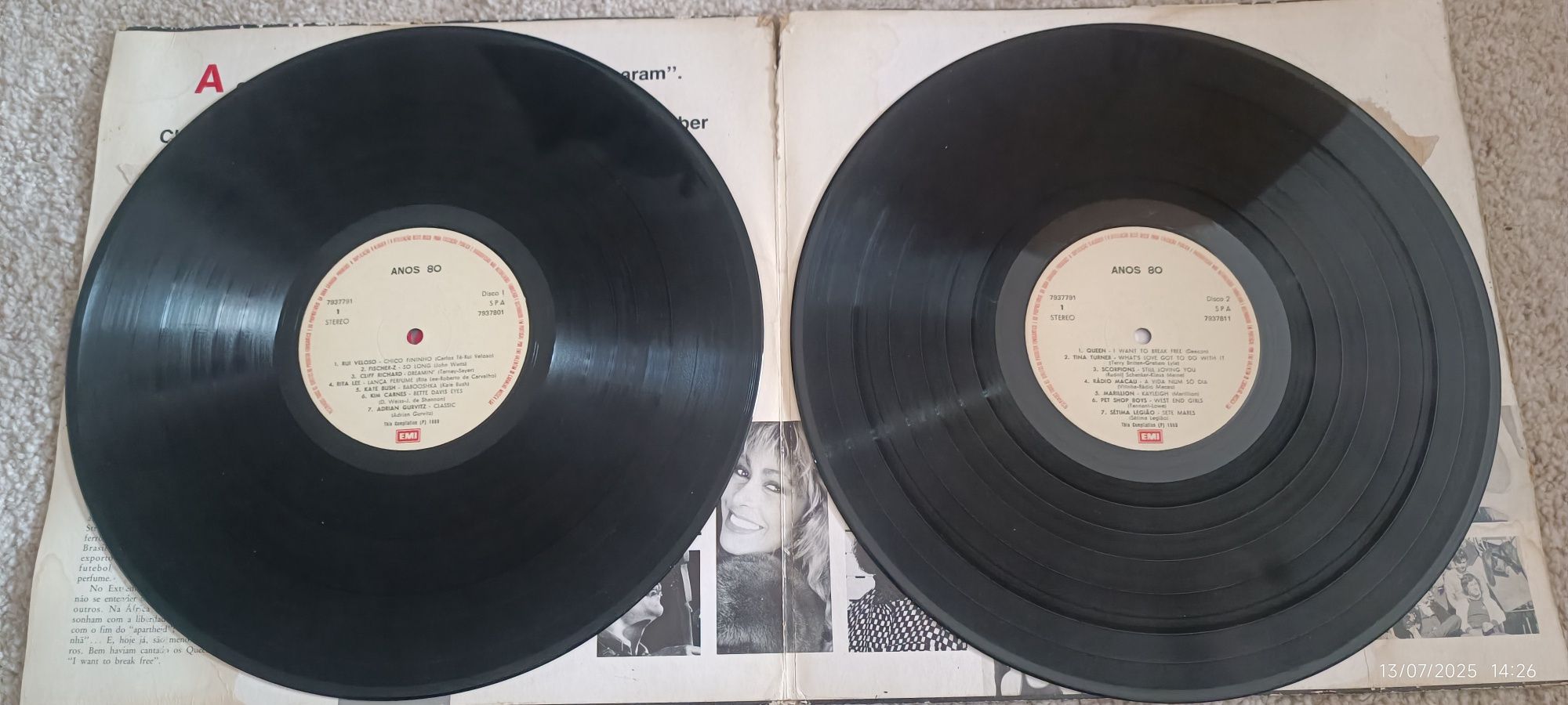 Anos 80 Duplo Vinil 1989