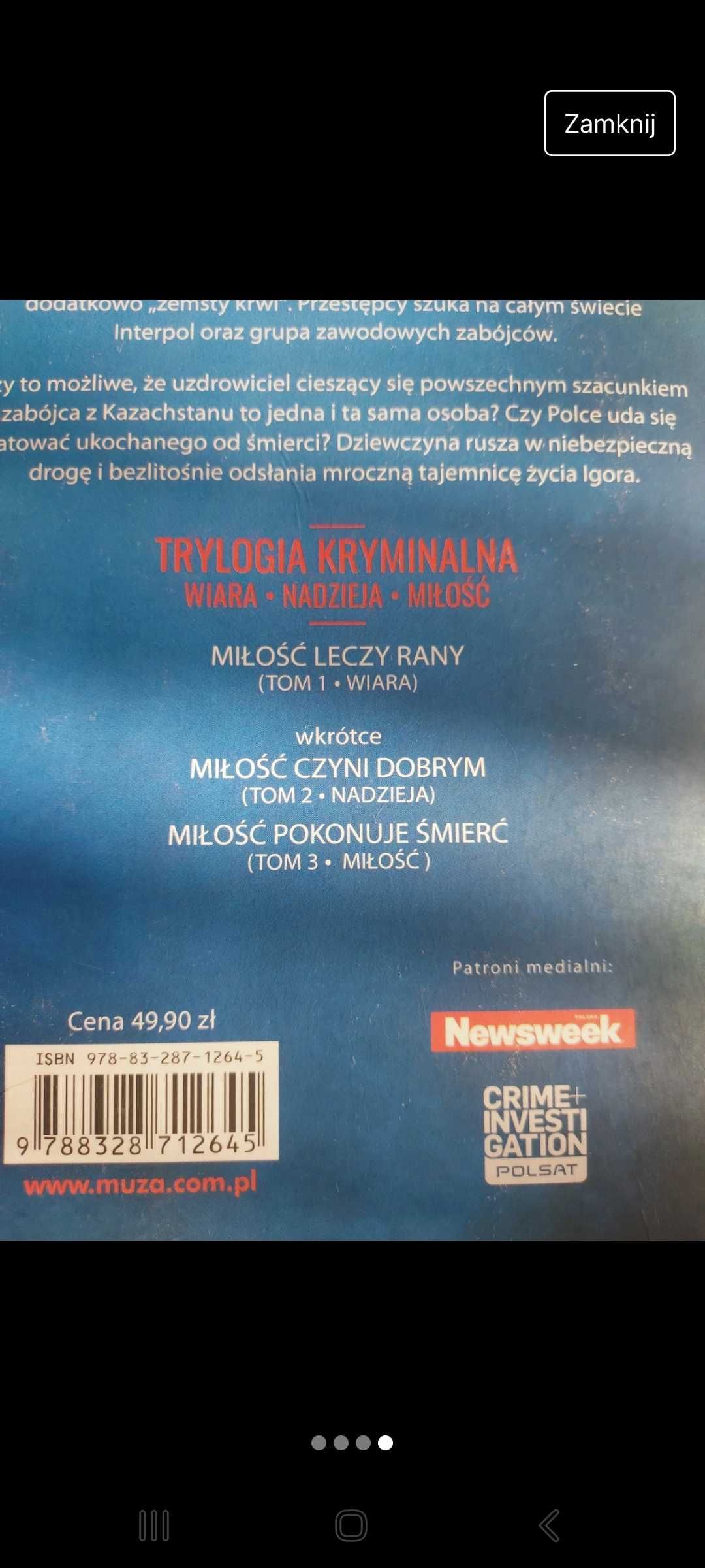 Katarzyna Bonda Miłość leczy rany