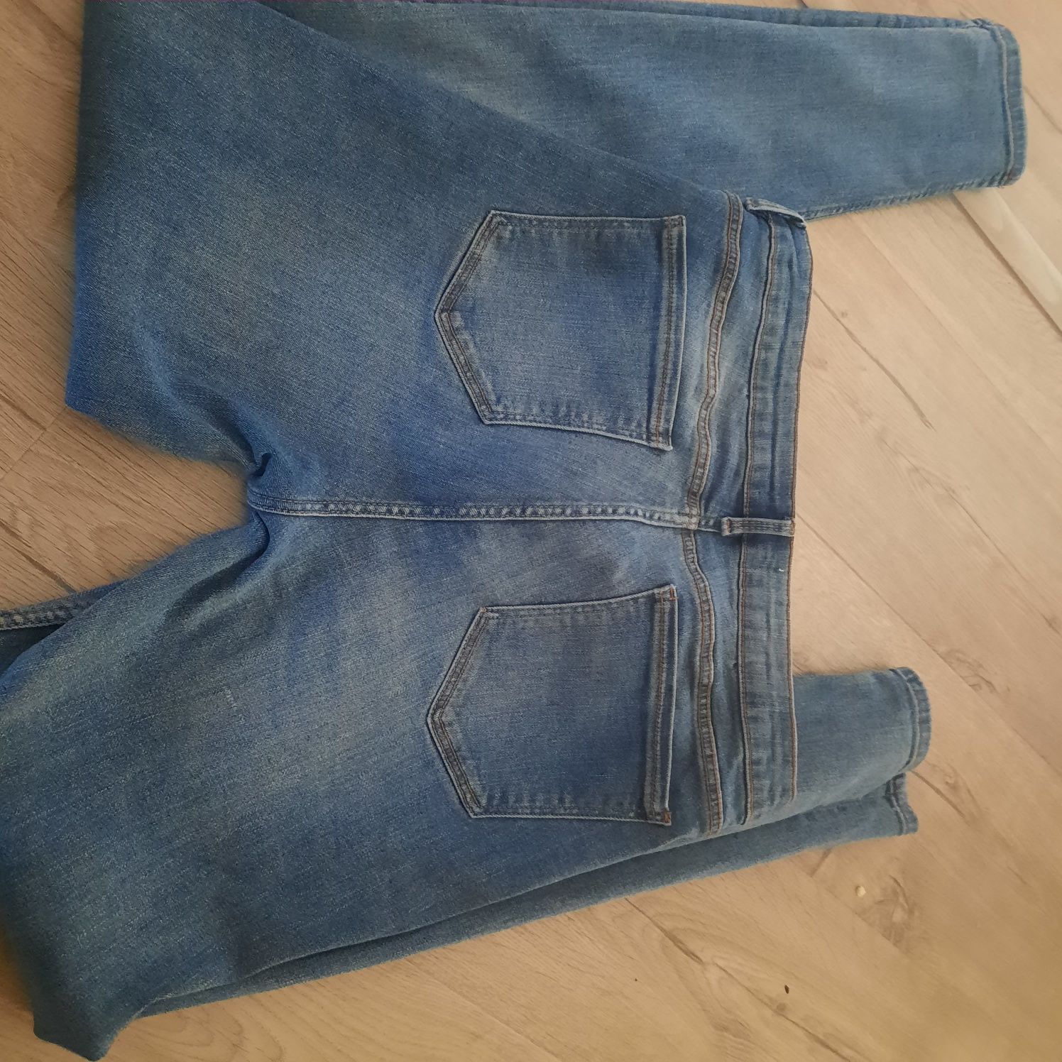 Spodnie jeans Zara r.46