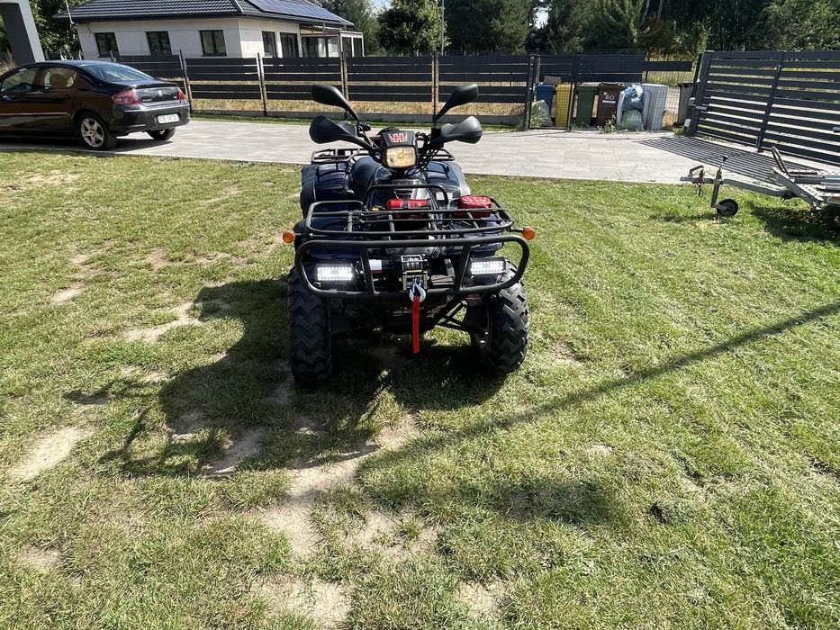 Quad duży Linhai 260 wyciagarka homologacja