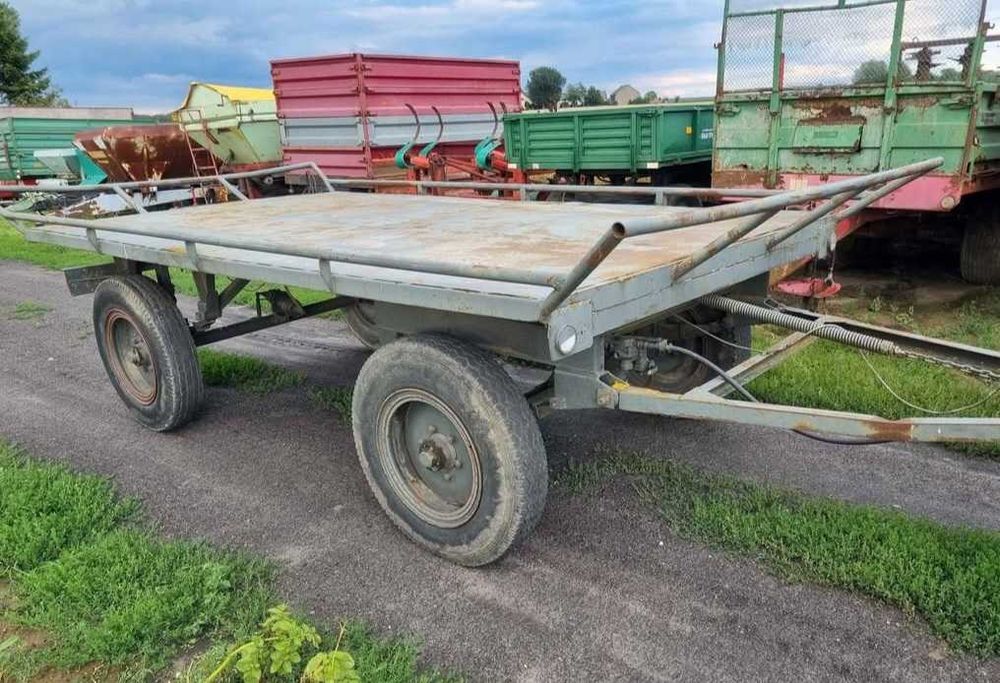 Podwozie przyczepy D46 4,5t autosan do slomy do bel skrzyniopalet