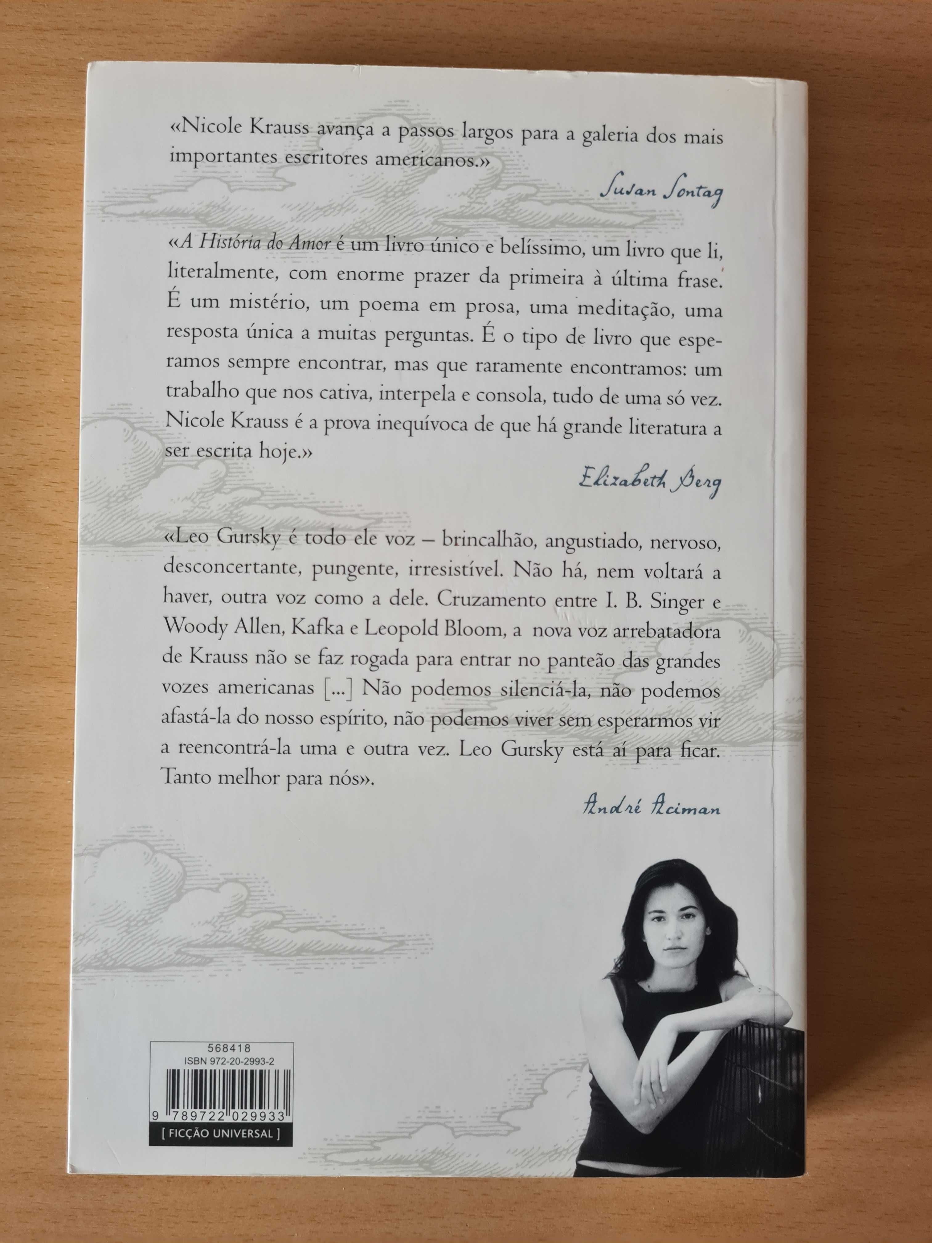 Livro "A História do Amor" de Nichole Krauss