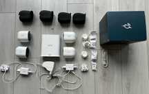 Kamery ARLO ULTRA WIFI 4szt, Arlo SmartHub, bezprzewodowy monitoring