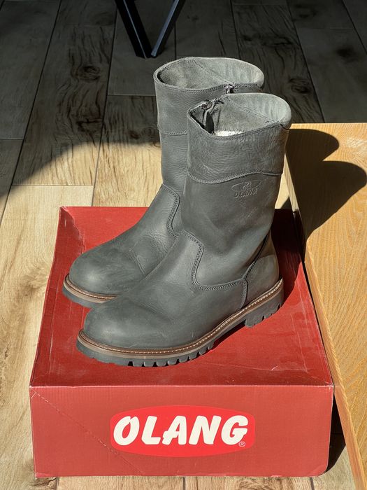 Чоботи зимові чоловічі 42 - 42,5 до -30 Olang Канада натуральна вовна