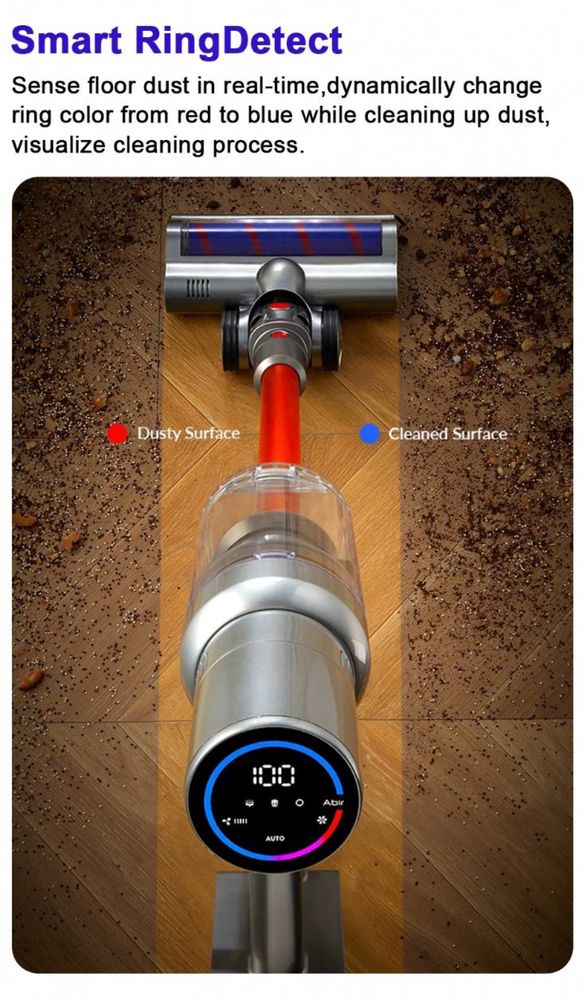 Бездротовий акумуляторний ручний пилосос ABIR VC205 / Пылесос / Dyson