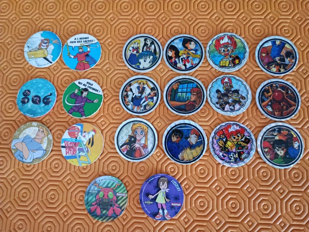 Tazos variados originais