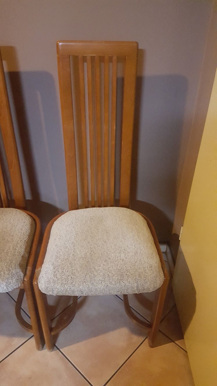 krzesła drewniane 6 szt