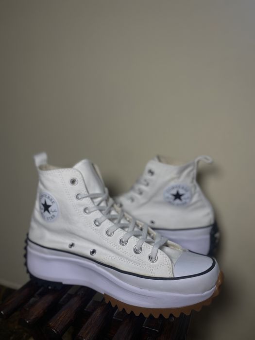 Кеди convesre run star hike white high 42.5 розмір
