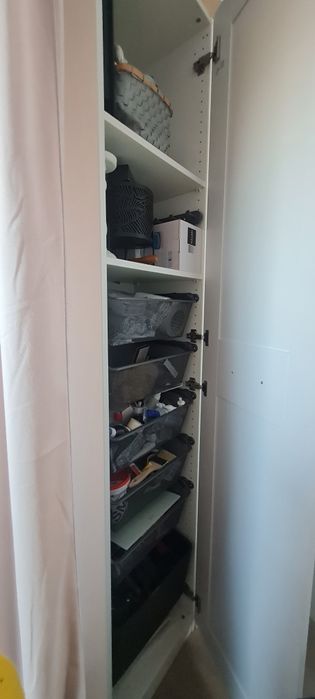 2 szafy Ikea pax 40x35x236 cm fronty Grimo