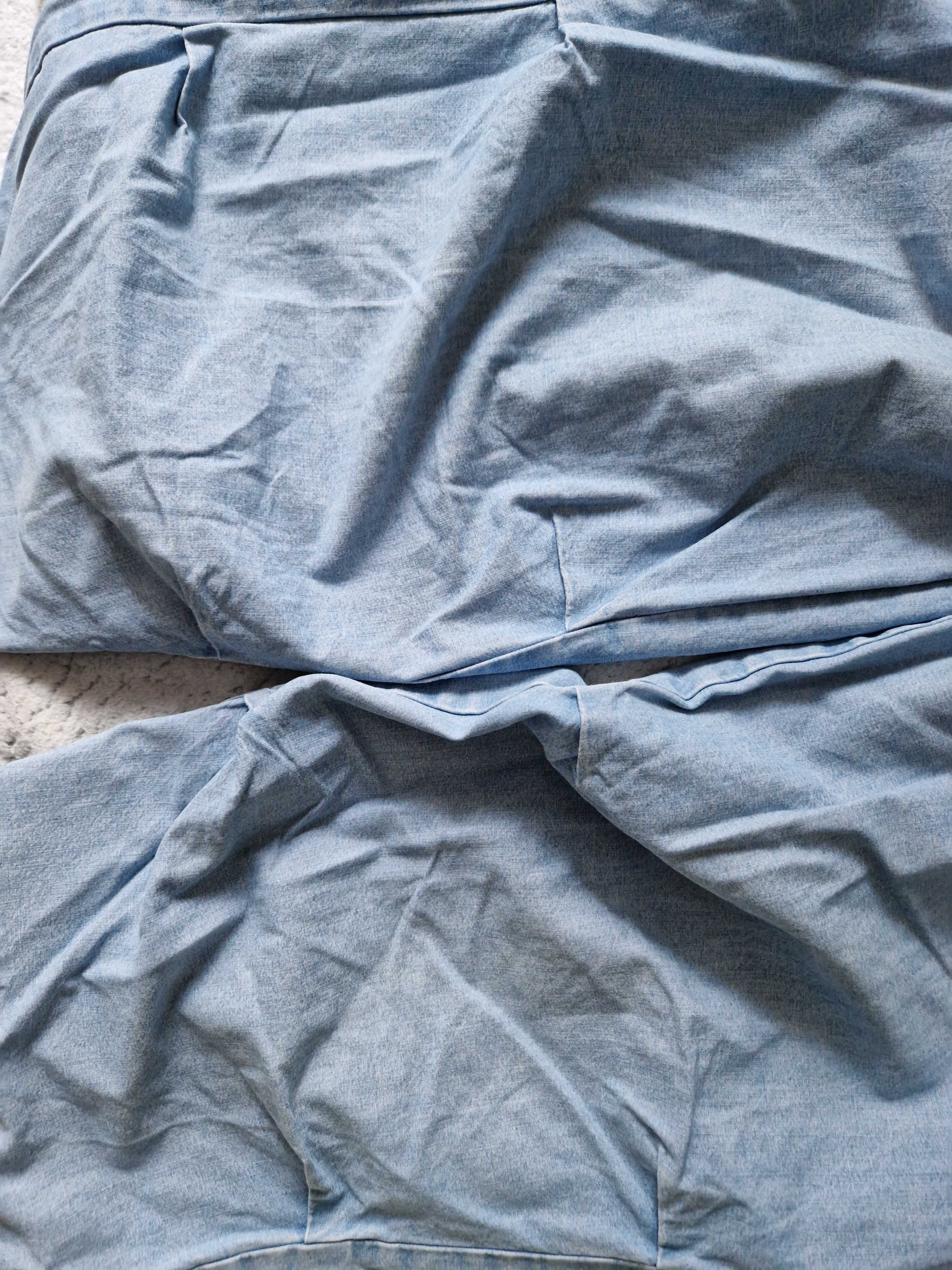 C&A parachute cienkie jeansowe spodnie 170cm