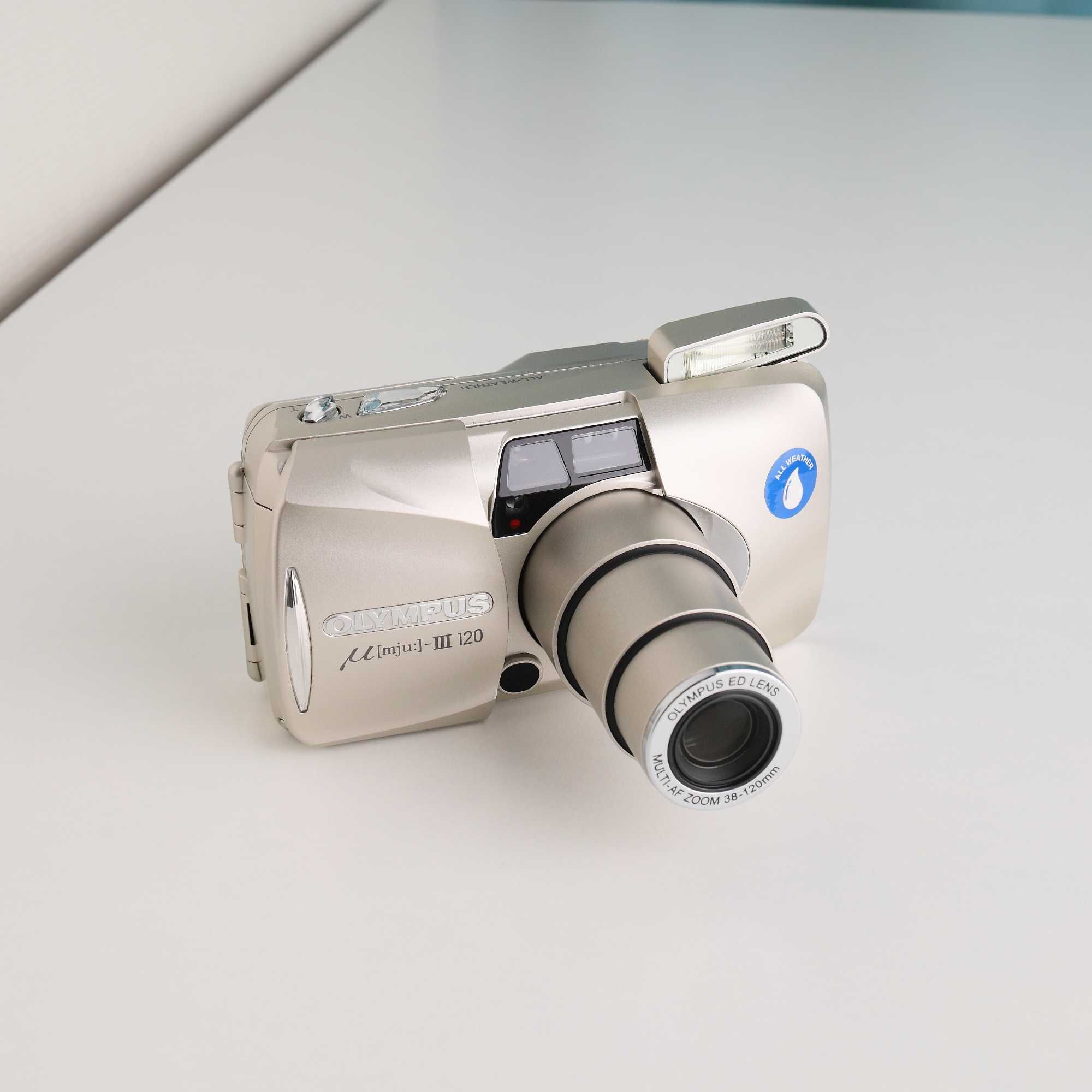 Olympus mju iii (mju 3) 120 - Плівковий фотоапарат
