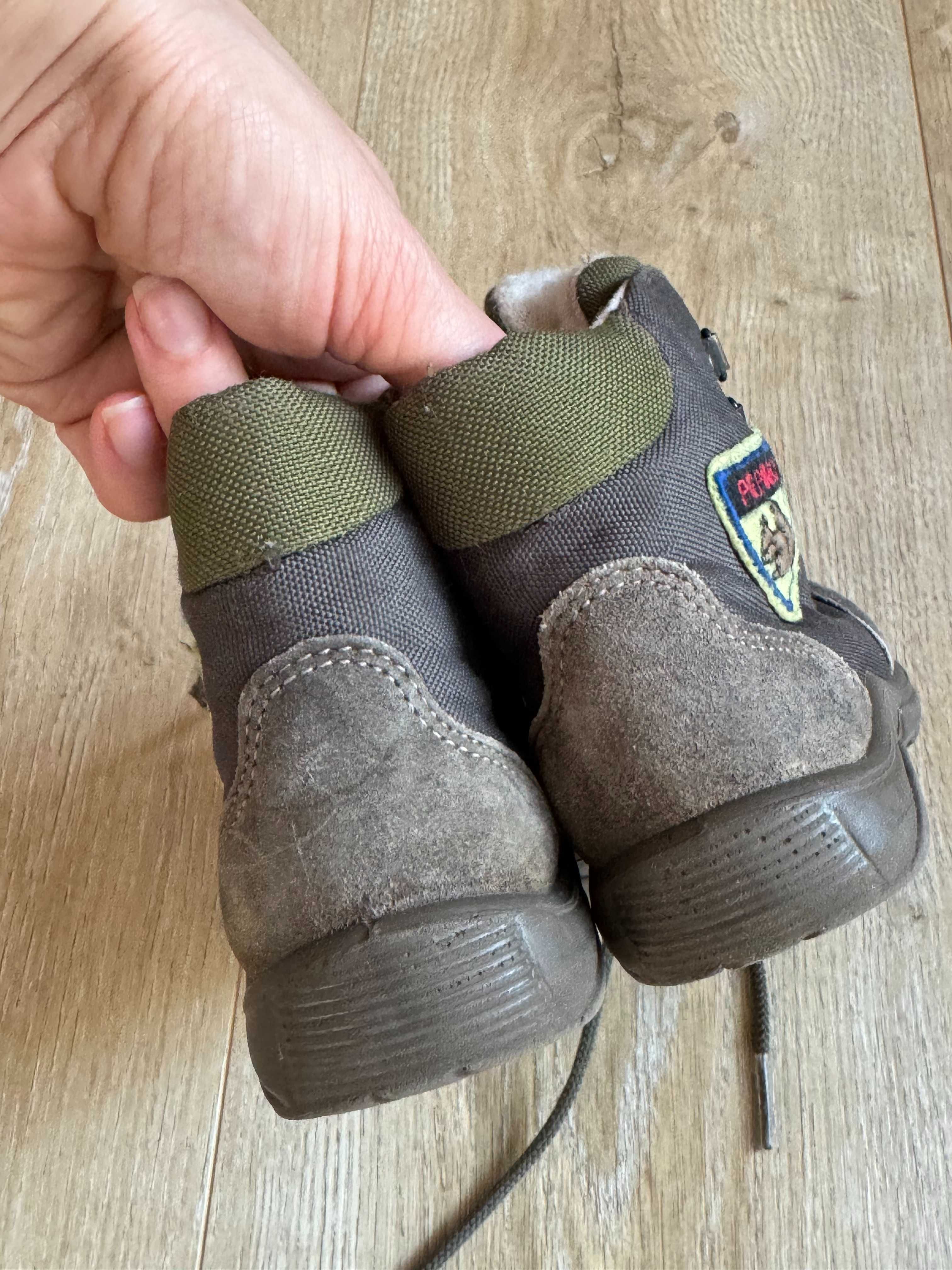 Zimowe buty ocieplane pepino zimowe kozaki